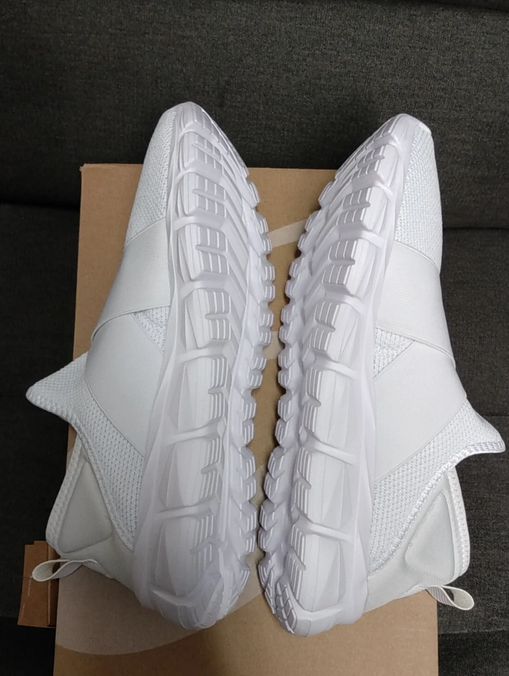ASICS Slip-On Sneakers Quantum Lyte Slip-On Womens Sz 10 Shoe White 1202A257-100 - Picture 11 of 16